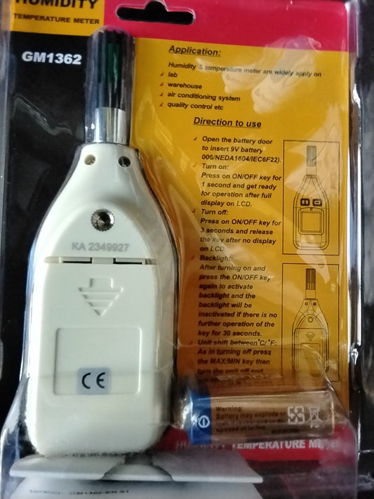 Humidity & Temperature meter