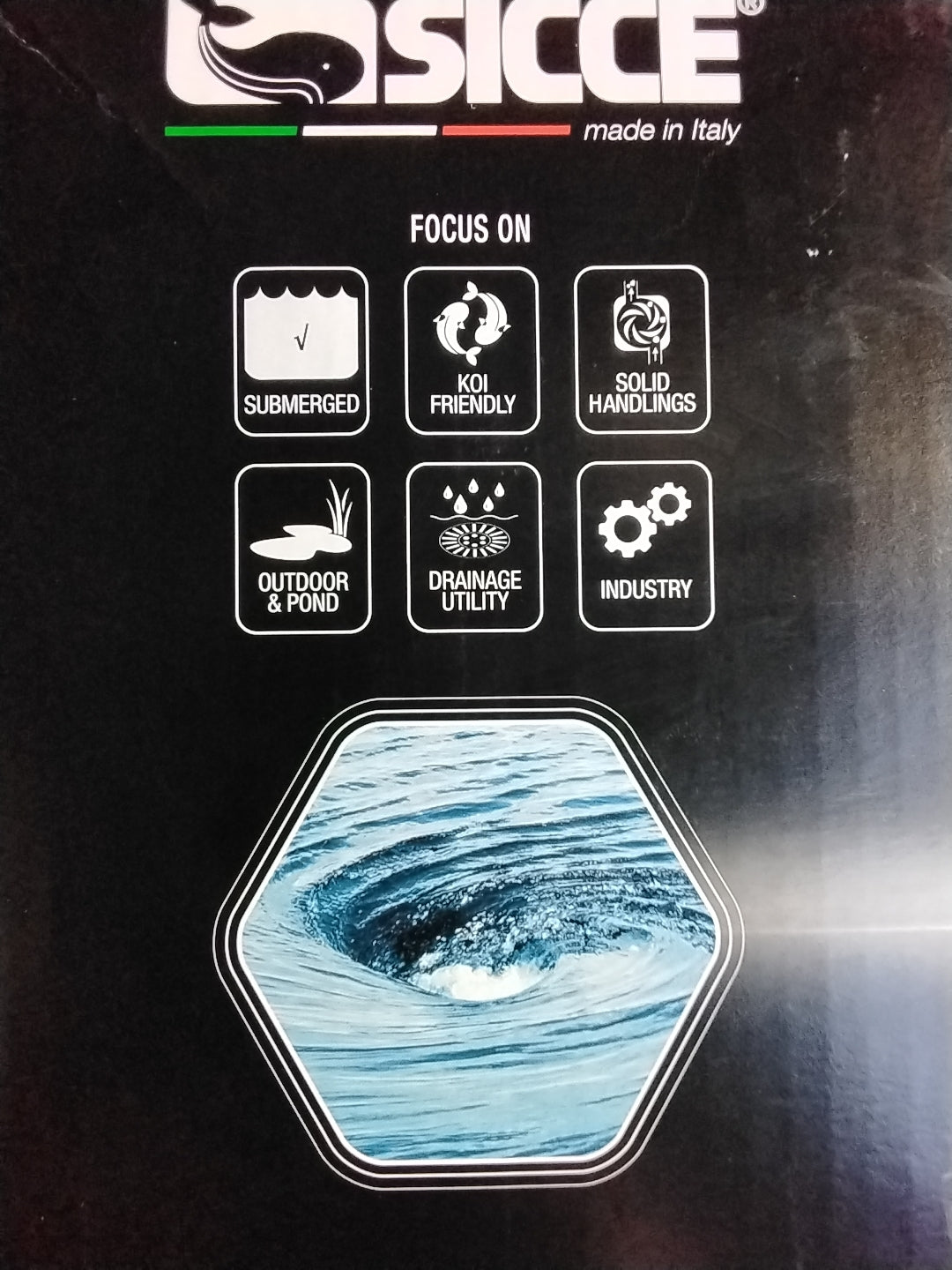 Sicce Master DW drainage and pond pump 5500e