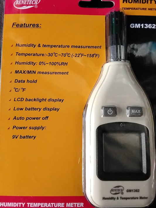 Humidity & Temperature meter
