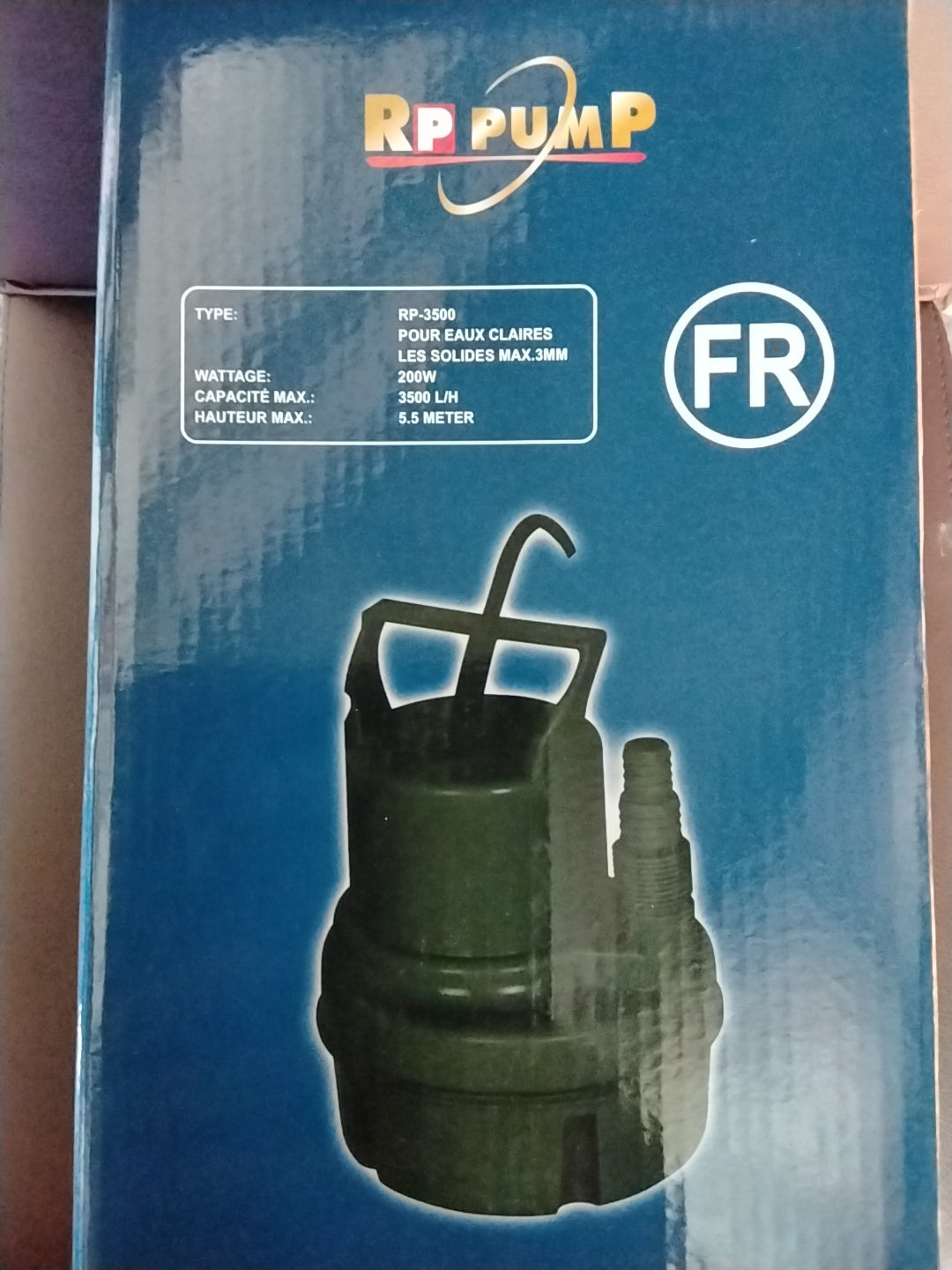 Pompe à eau de chez Rp pumP